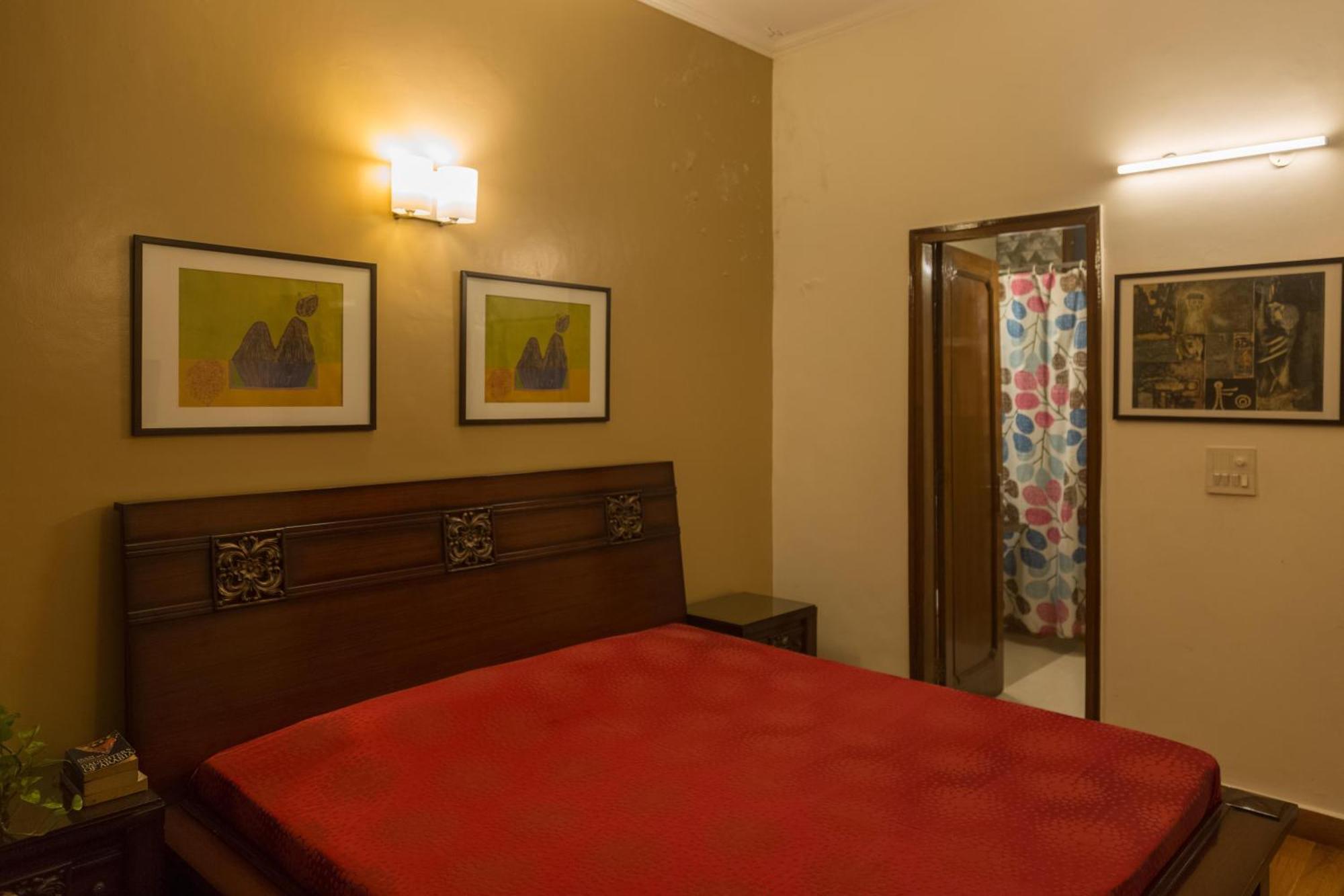 Woodpecker Apartments Hauz Khas Nova Deli Exterior foto