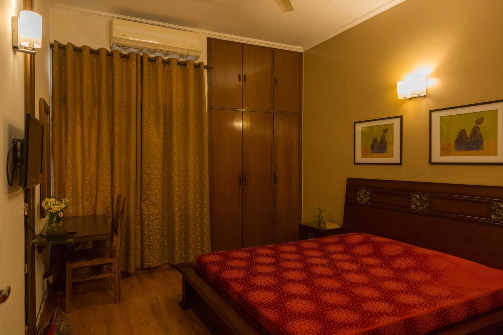 Woodpecker Apartments Hauz Khas Nova Deli Exterior foto