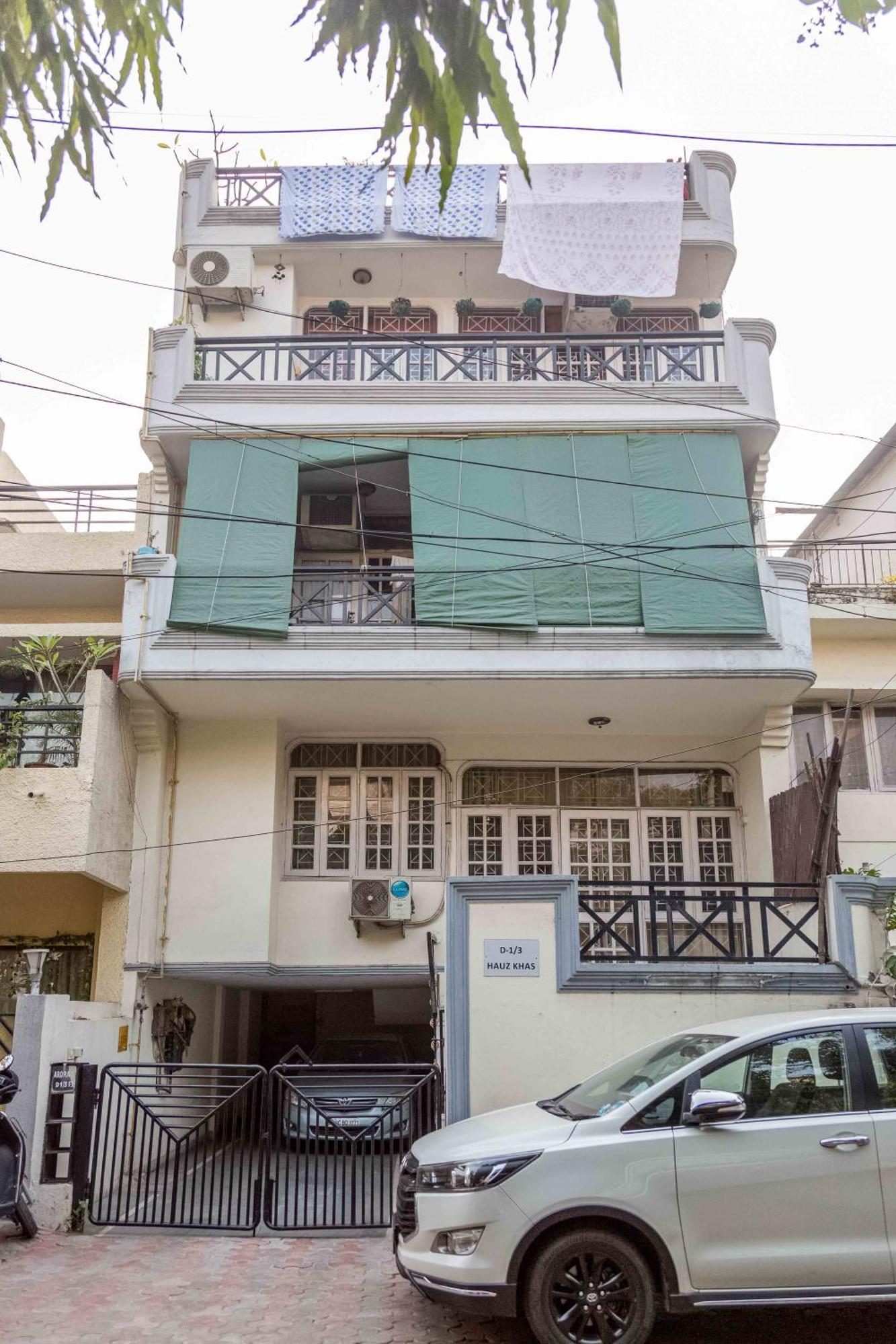 Woodpecker Apartments Hauz Khas Nova Deli Exterior foto